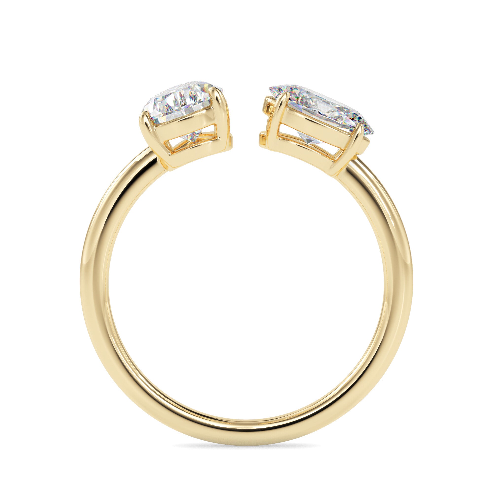 TAsa “Together Always” Toi et Moi Ring -2216