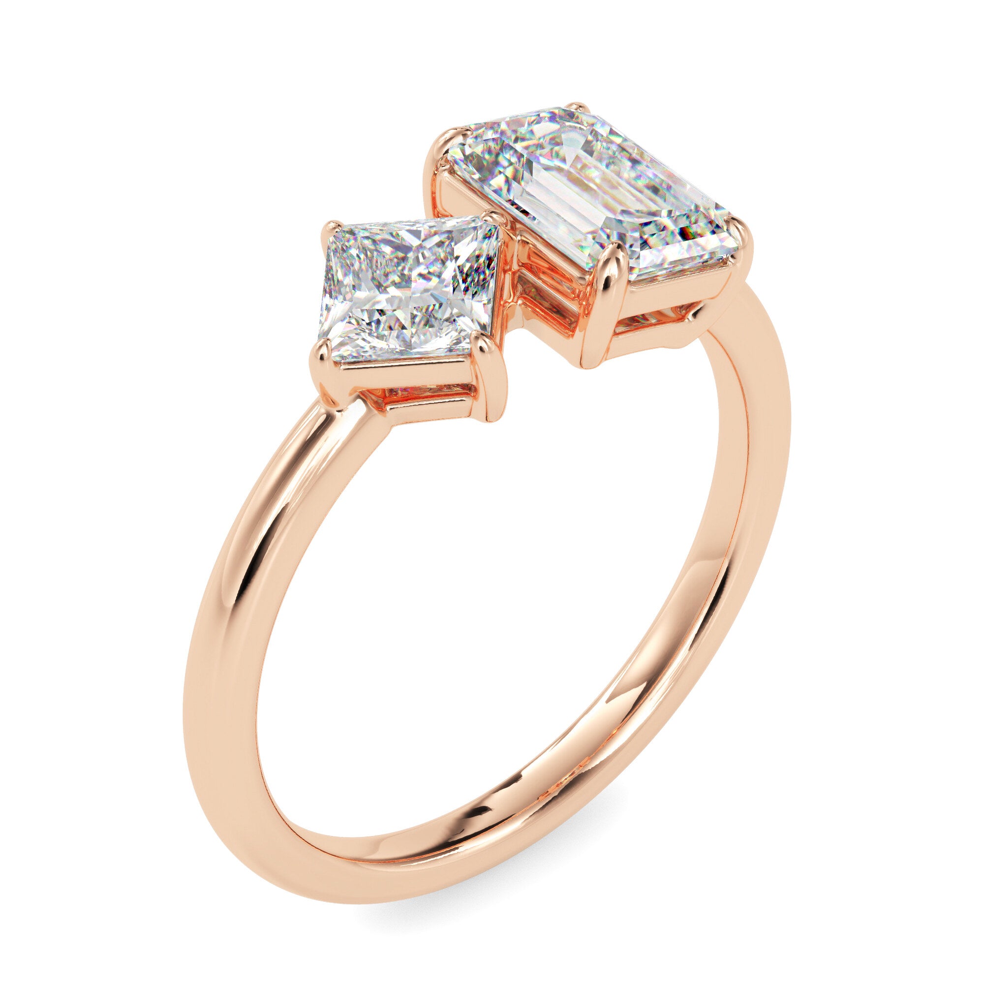 Tasa “Twin Flame” Toi et Moi Ring - 2224