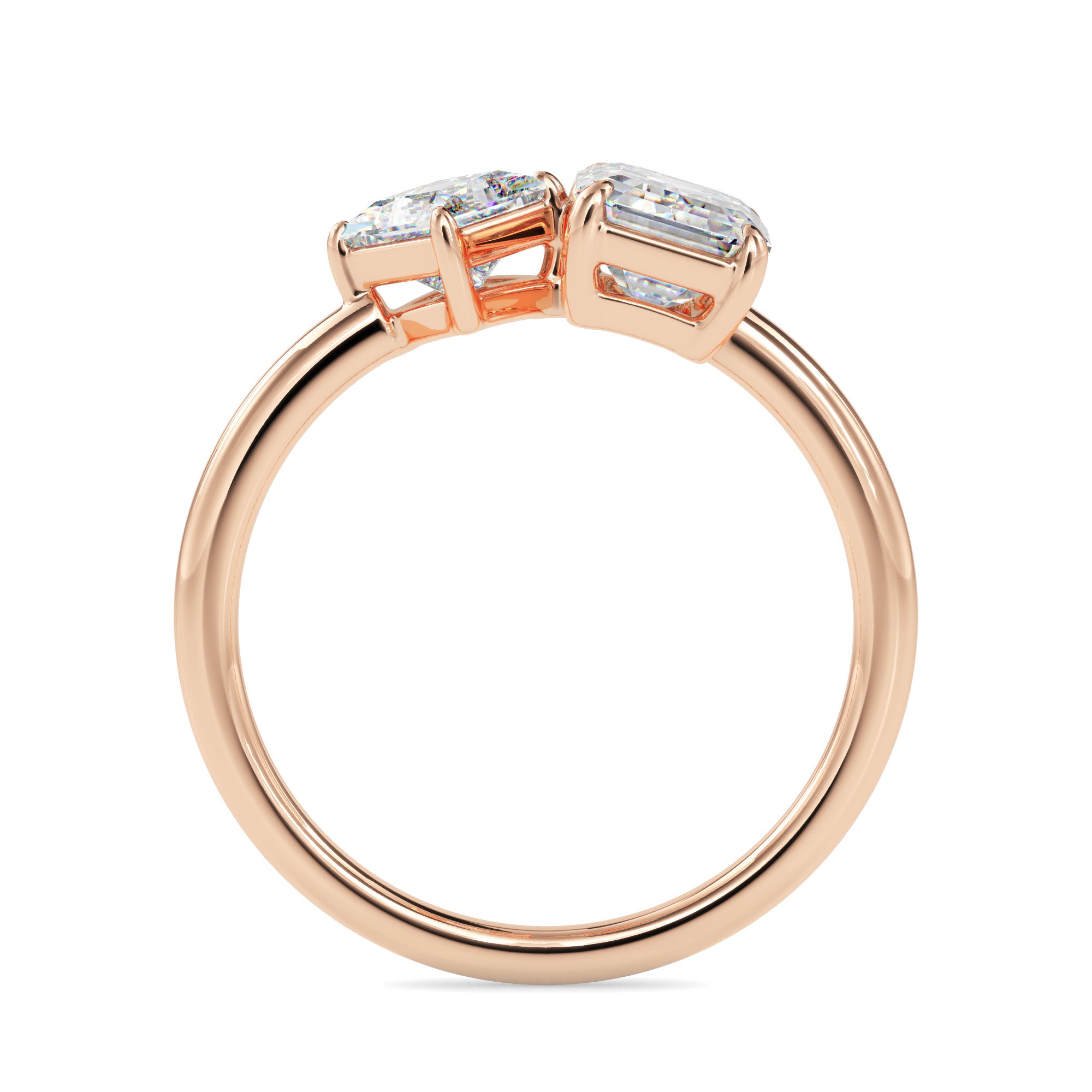 Tasa “Twin Flame” Toi et Moi Ring - 2224