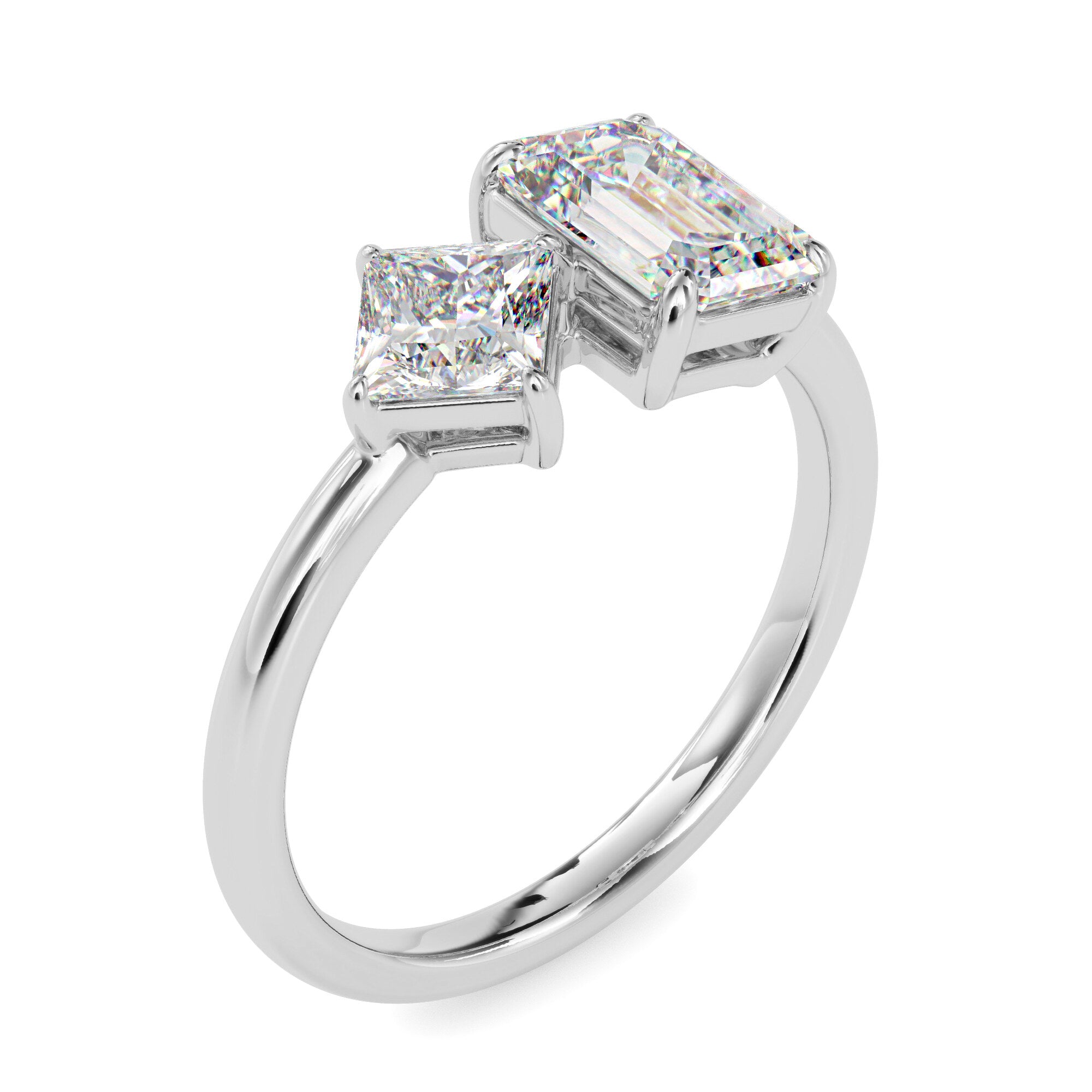 Tasa “Twin Flame” Toi et Moi Ring - 2224