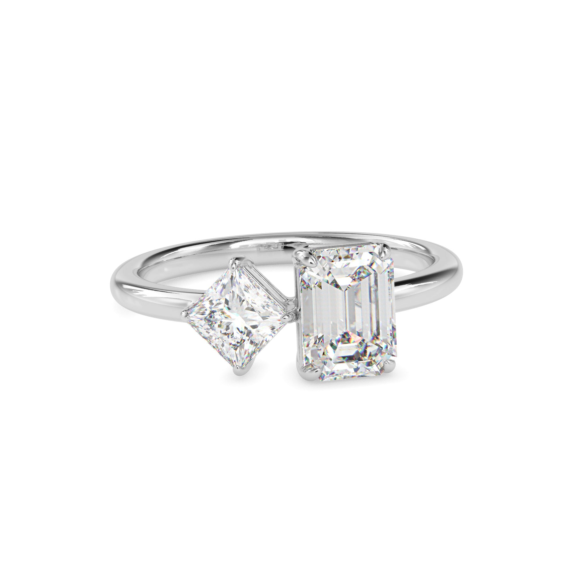 Tasa “Twin Flame” Toi et Moi Ring - 2224