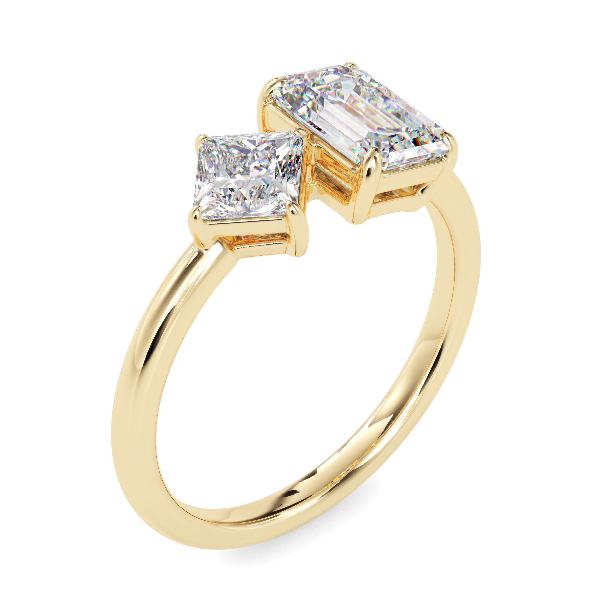 Tasa “Twin Flame” Toi et Moi Ring - 2224