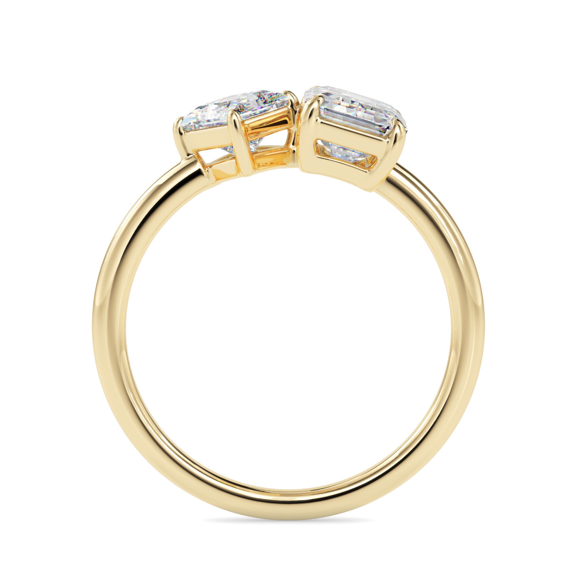 Tasa “Twin Flame” Toi et Moi Ring - 2224